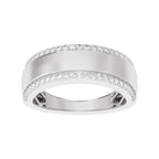 Stepped-Edge Tapered Half Round Band