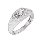 Halo-Style Tapered Band