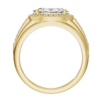 Halo-Style Tapered Band