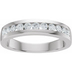Accented Engagement Ring or Band