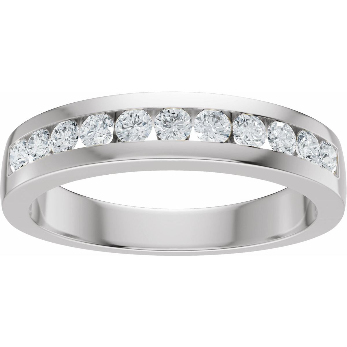 Accented Engagement Ring or Band