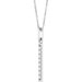 Accented Vertical Bar Necklace