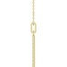 Accented Vertical Bar Necklace