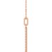 Accented Vertical Bar Necklace