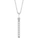 Accented Vertical Bar Necklace