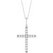 French-Set Cross Necklace or Pendant