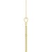 French-Set Cross Necklace or Pendant
