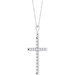 French-Set Cross Necklace or Pendant