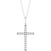 French-Set Cross Necklace or Pendant