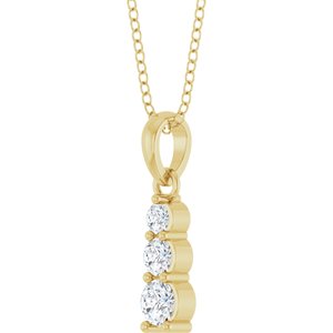 Graduated Bar Necklace or Pendant