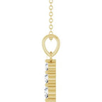Graduated Bar Necklace or Pendant