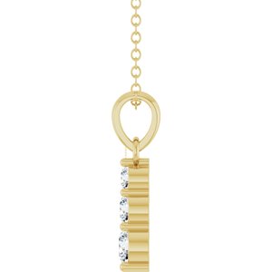Graduated Bar Necklace or Pendant