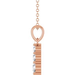 Graduated Bar Necklace or Pendant