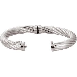 Hinged Bangle Bracelet