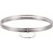 Triple Bangle Bracelet with Engravable Charm