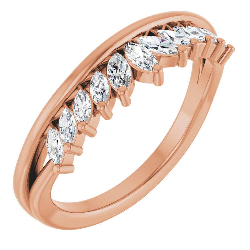 Accented Engagement Ring or Band