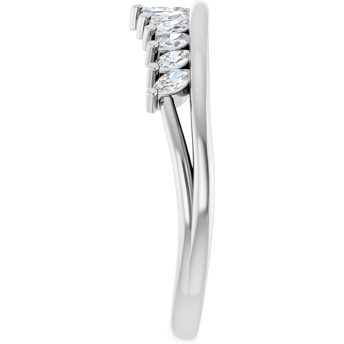 Accented Engagement Ring or Band