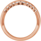 Accented Engagement Ring or Band