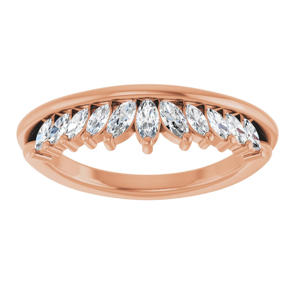Accented Engagement Ring or Band