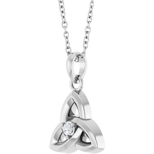 Celtic-Inspired Accented Necklace