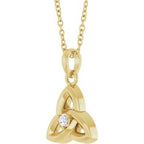 Celtic-Inspired Accented Necklace