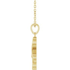 Petite Treble Clef Necklace or Pendant