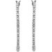 Floral U-Hoop Earrings