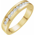 Accented Engagement Ring or Band