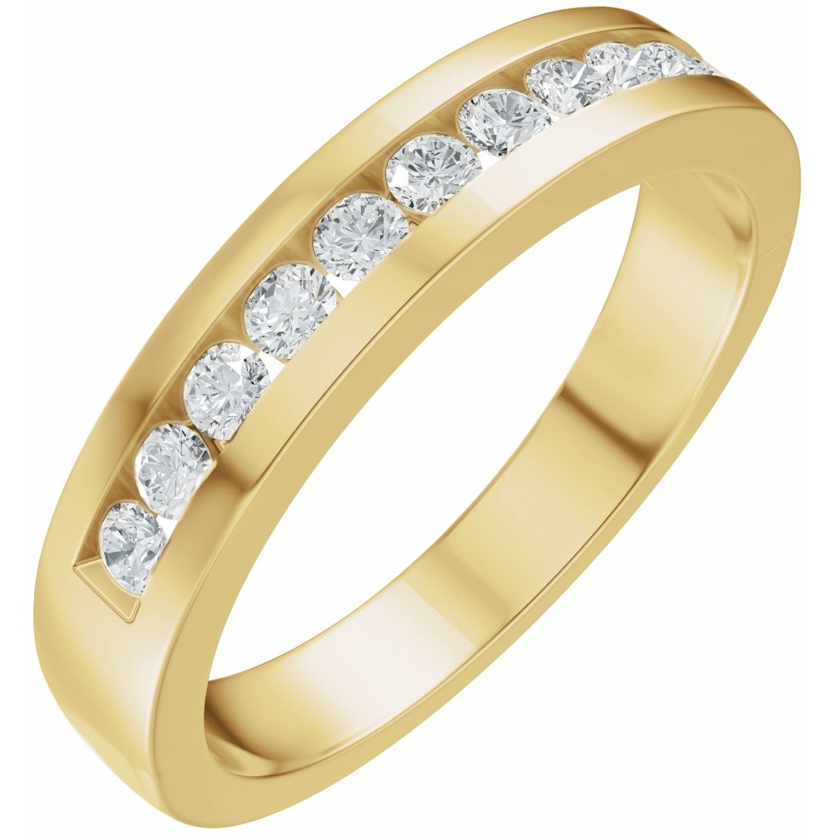 Accented Engagement Ring or Band