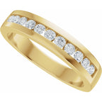 Accented Engagement Ring or Band