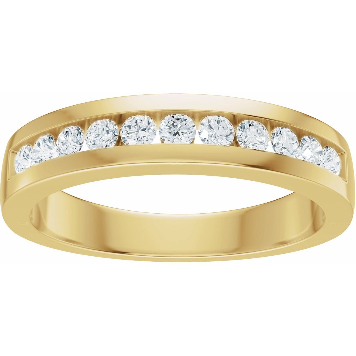 Accented Engagement Ring or Band