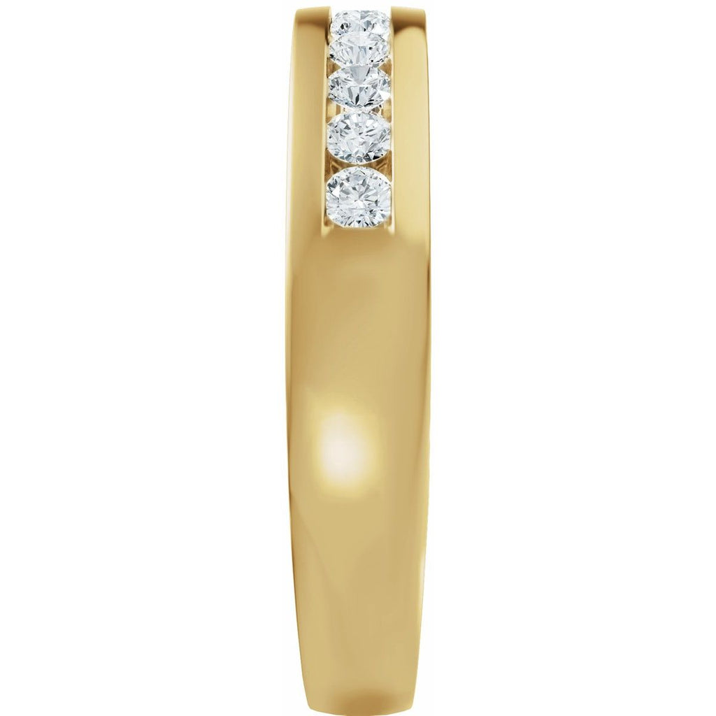 Accented Engagement Ring or Band