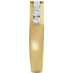 Accented Engagement Ring or Band