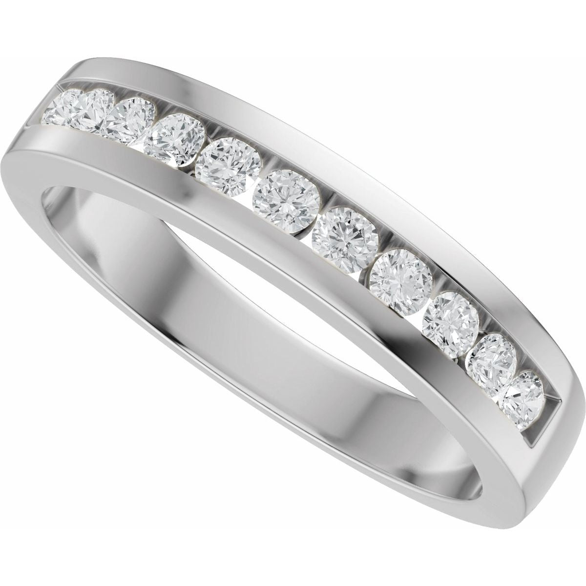 Accented Engagement Ring or Band