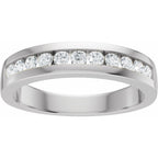 Accented Engagement Ring or Band