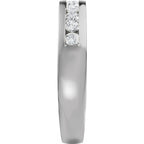 Accented Engagement Ring or Band