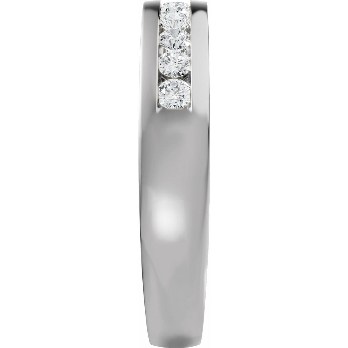 Accented Engagement Ring or Band