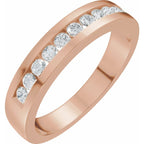 Accented Engagement Ring or Band