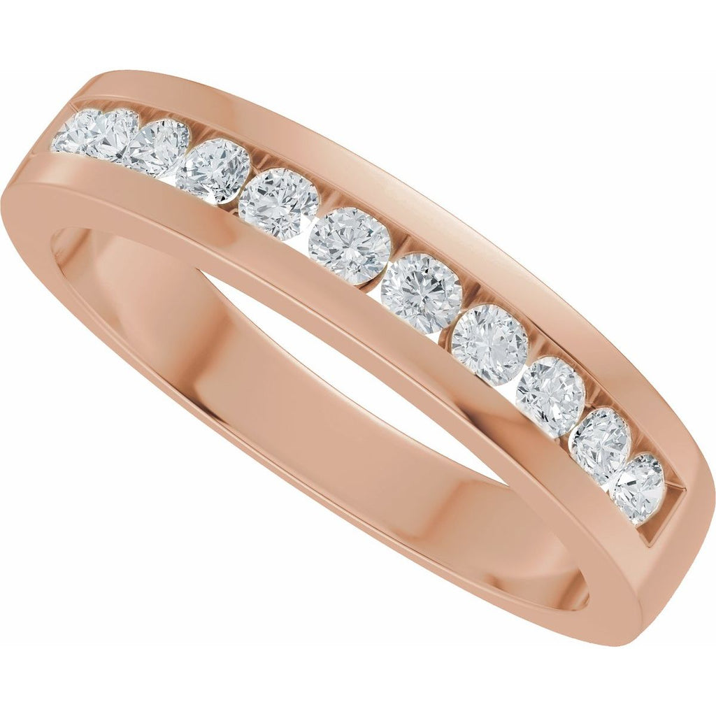 Accented Engagement Ring or Band