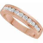 Accented Engagement Ring or Band