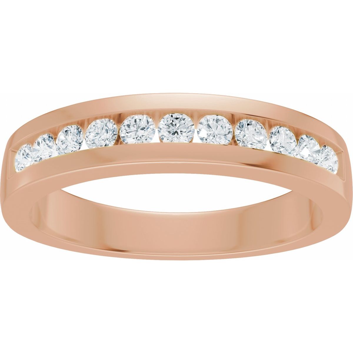 Accented Engagement Ring or Band