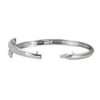 Pavé-Style Bangle Bracelet