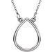 Teardrop Necklace or Center