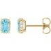 Hidden Halo-Style Stud Earrings