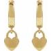 Heart Hoop Earrings
