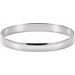 Engravable Half Round Bangle Bracelet