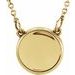 Concave Necklace or Center