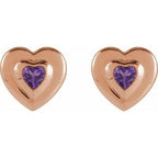 Solitaire Earrings