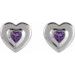 Solitaire Earrings