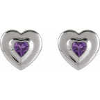 Solitaire Earrings